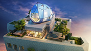 本案建築外觀3D示意圖